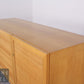 Vintage Sideboard mit Wiener Geflecht Rattan Kommode Danish Design Retro