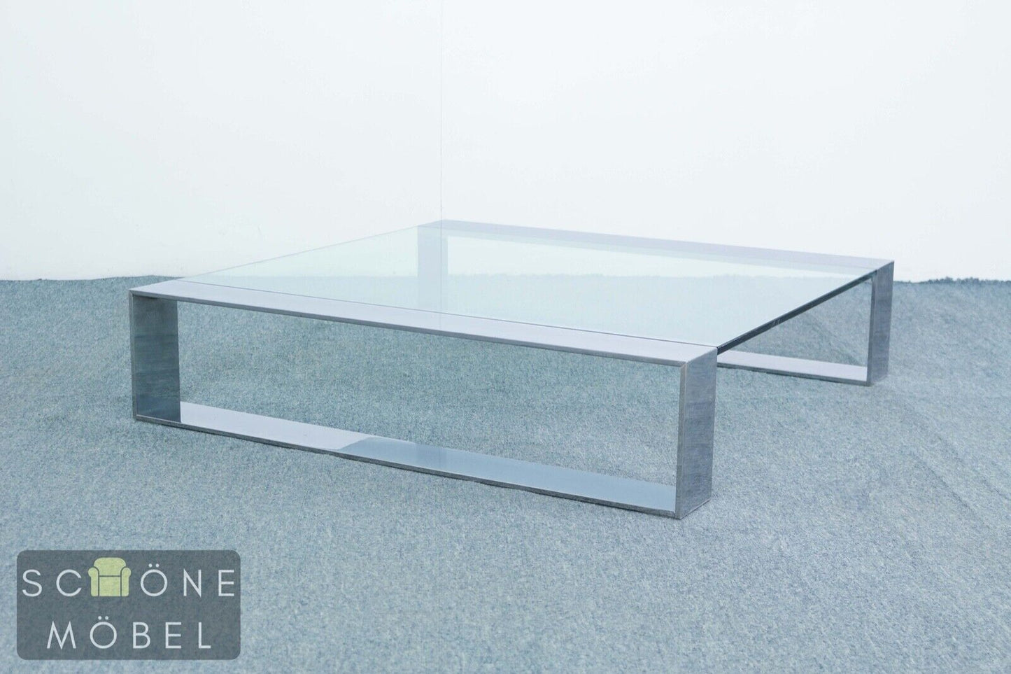 Orsenigo Designer Ring Couchtisch  Sofatisch Glastisch Table Mauro Lipparini
