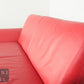 KOINOR Designersofa Leder rot 2er Sofa Echtleder Couch Couchgarnitur 2 Sitzer