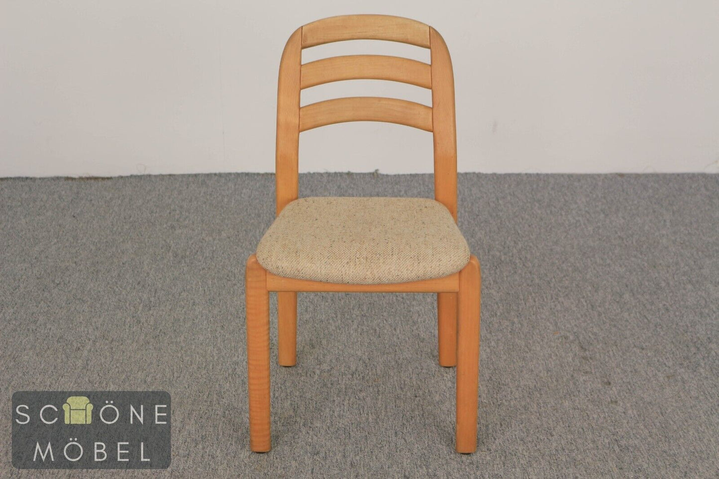 4 Danish Design Vintage Stühle Mid Century Retro Essstühle Stuhl