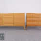 Vintage Sideboard mit Wiener Geflecht Rattan Kommode Danish Design Retro