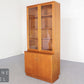 Dyrlund Teak Vitrine Danish Design Mid Century Glas Schrank Vintage Teakholz