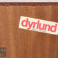 Dyrlund Teak Vitrine Danish Design Mid Century Glas Schrank Vintage Teakholz