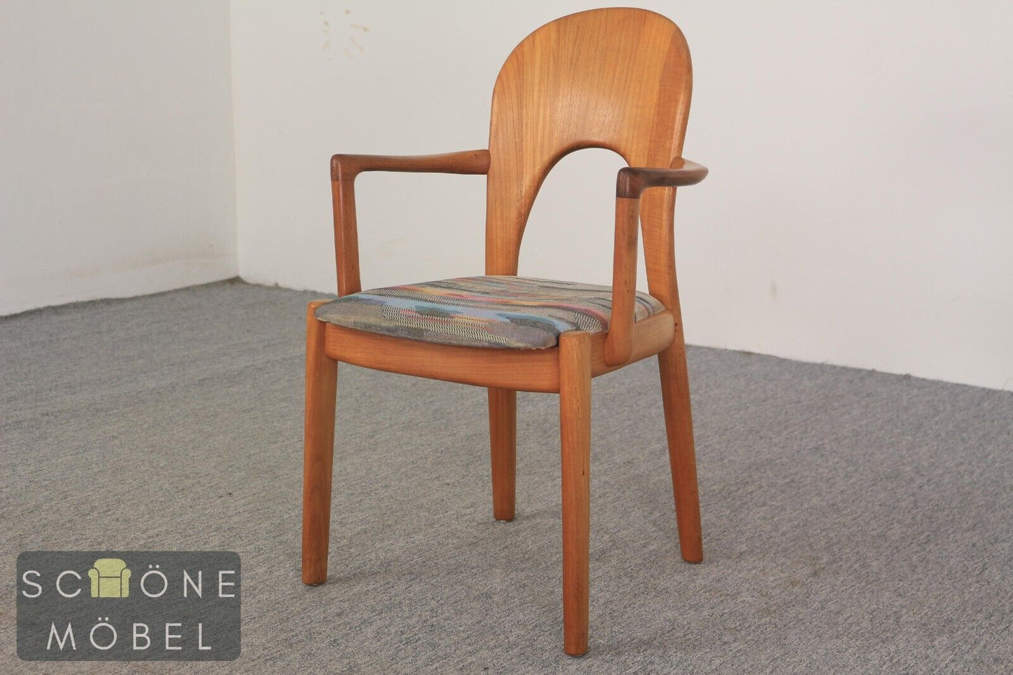 2er Set Vintage Armlehnen Stuhl von Koefoeds Hornslet / Danish Design Chair