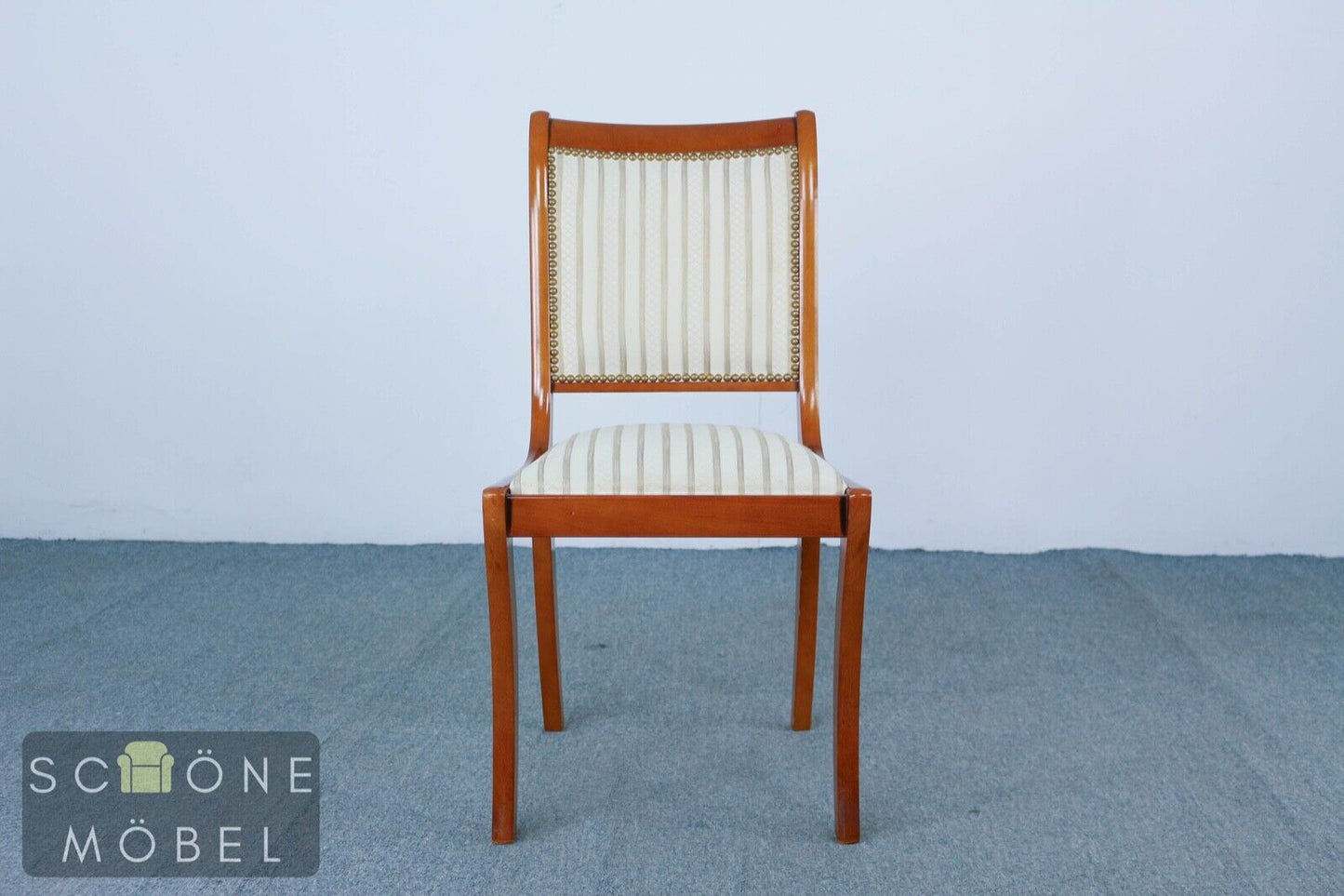 2x Esszimmerstühle Stühle Englisches Design Antik Stil Stuhl Essstuhl Chair