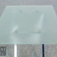Design Beistelltisch Glas Metall Tisch modern minimalist Table Chrom  Glas
