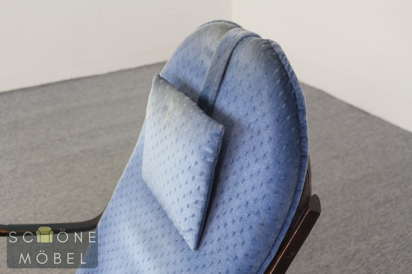 Schweizer Schaukelstuhl von Paul Tuttle "Nonna" Ruhestuhl Vintage Chair Armchair