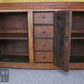 Schöne Antik Stil Vitrine Glasschrank Englisches Design Kommode Geschirrschrank