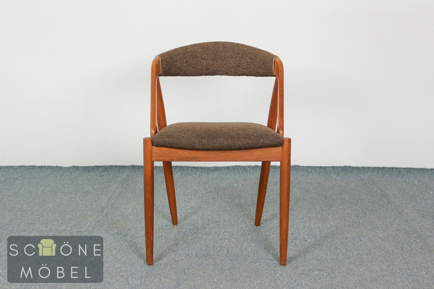 4 Danish Design Kai Kristianen Vintage Stühle Mid Century Retro Essstühle Stuhl