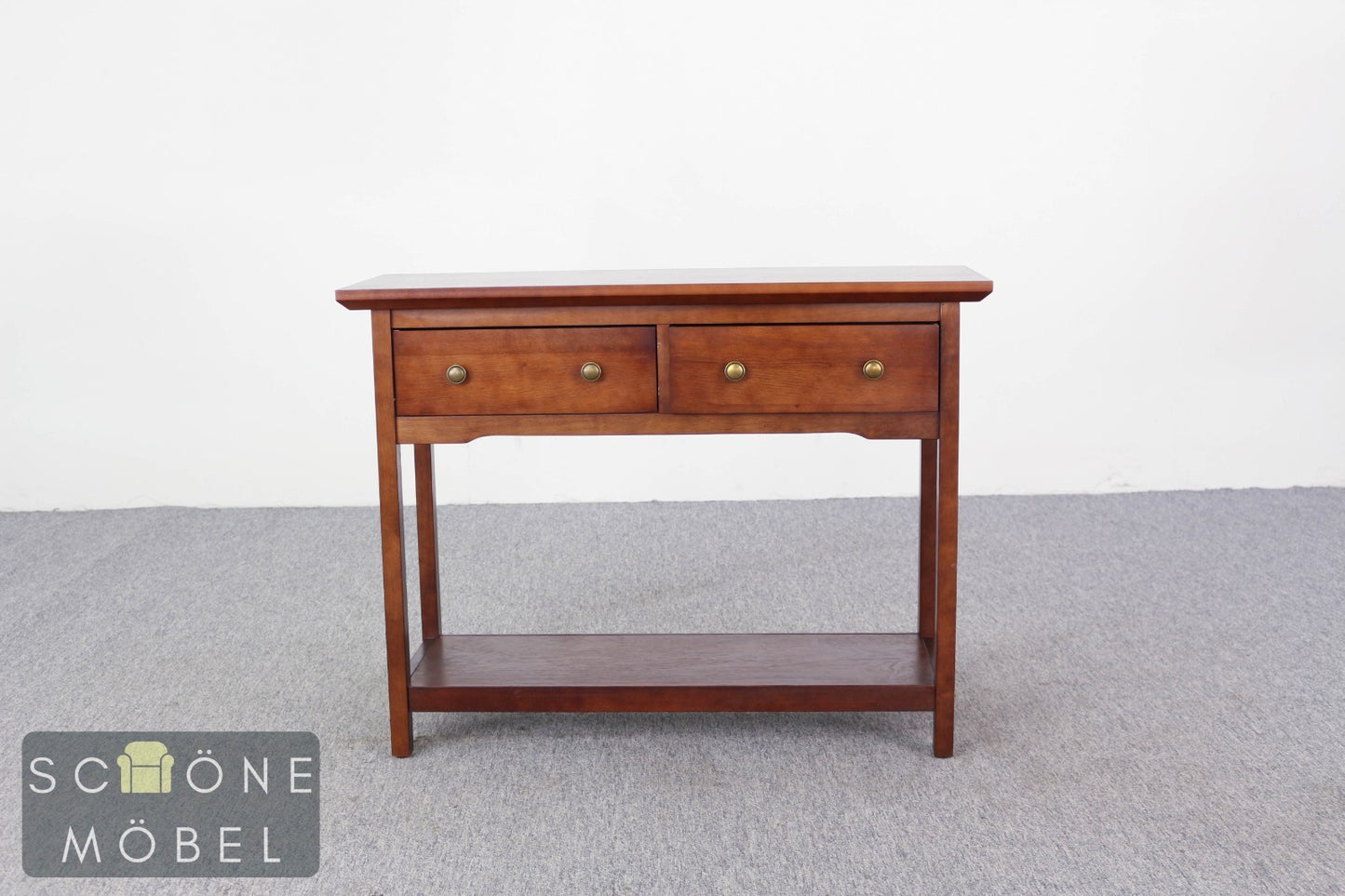 Konsolentisch Beistelltisch Vintage Konsole Retro Tisch Glastisch Table
