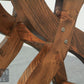 3x Barhocker Garten Stuhl Terrassen Möbel Tavernen Holzstuhl Landhausstil