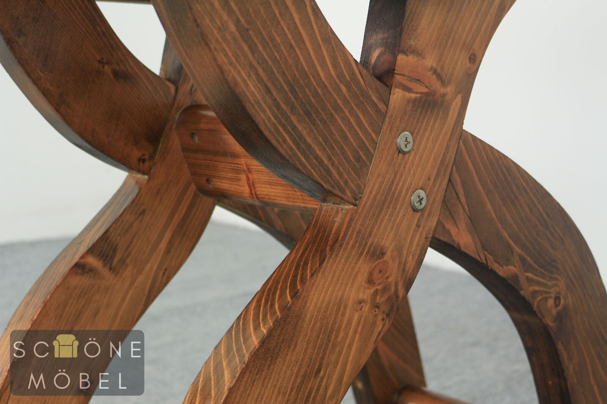 3x Barhocker Garten Stuhl Terrassen Möbel Tavernen Holzstuhl Landhausstil