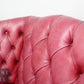 Chesterfield Ohrensessel Ledersessel Echtleder Sessel 1er Leder Armchair English