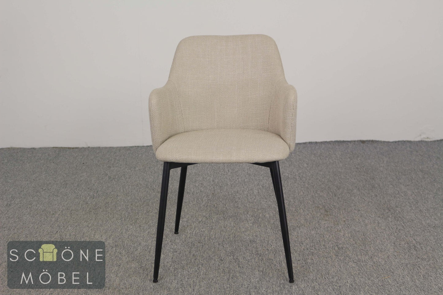 nordisch inspiriertes Armlehnstuhl Set von MID.YOU Essstuhl Vintage