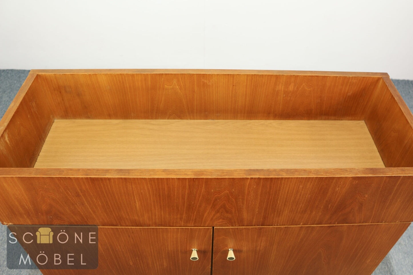 Cooles Vintage Sideboard Mid Century Kommode Anrichte Retro Blumenbank