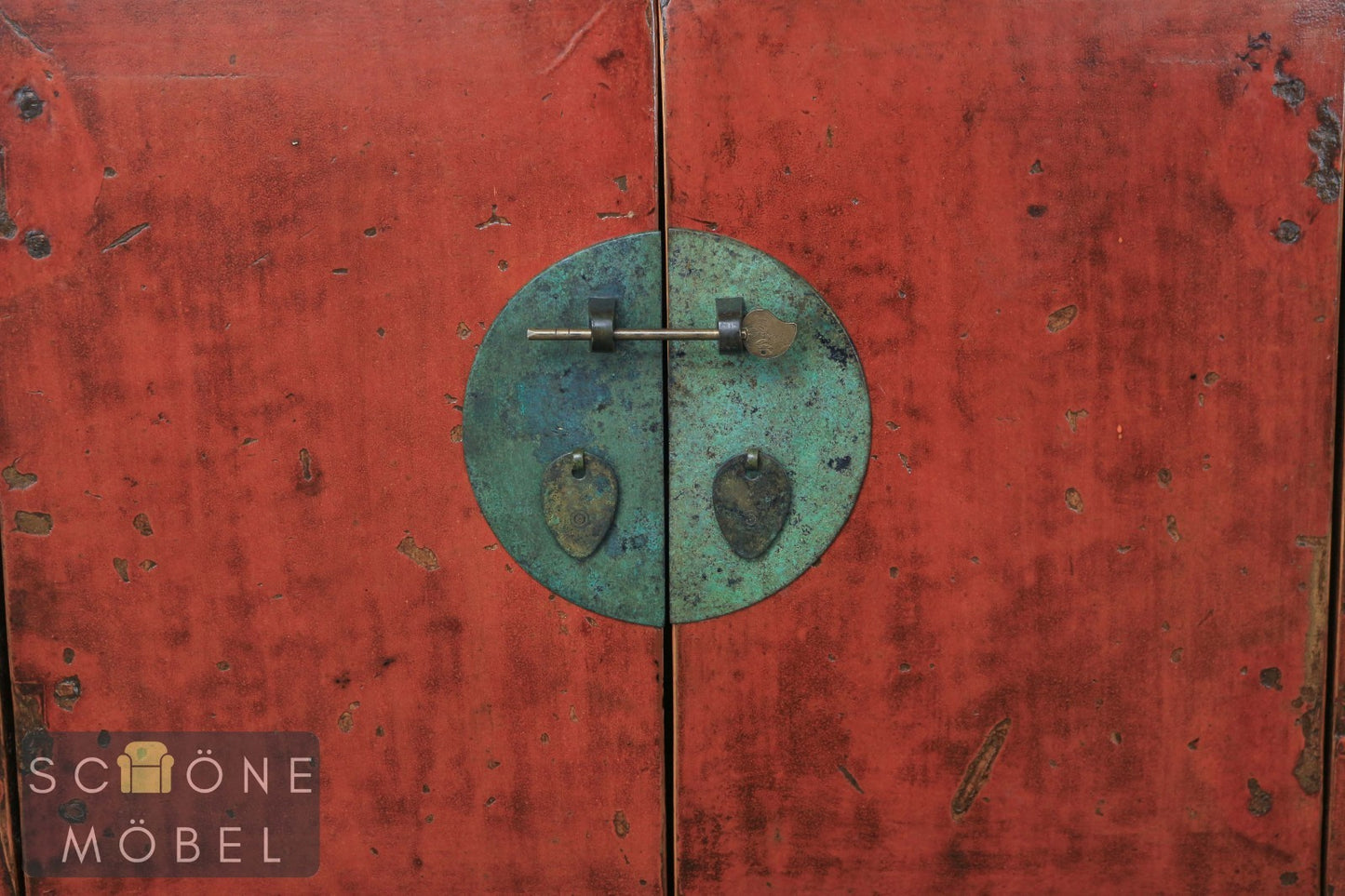 Asiatisch Antike China Kommode Kolonial Stil Patina Sideboard Sammlerstücke
