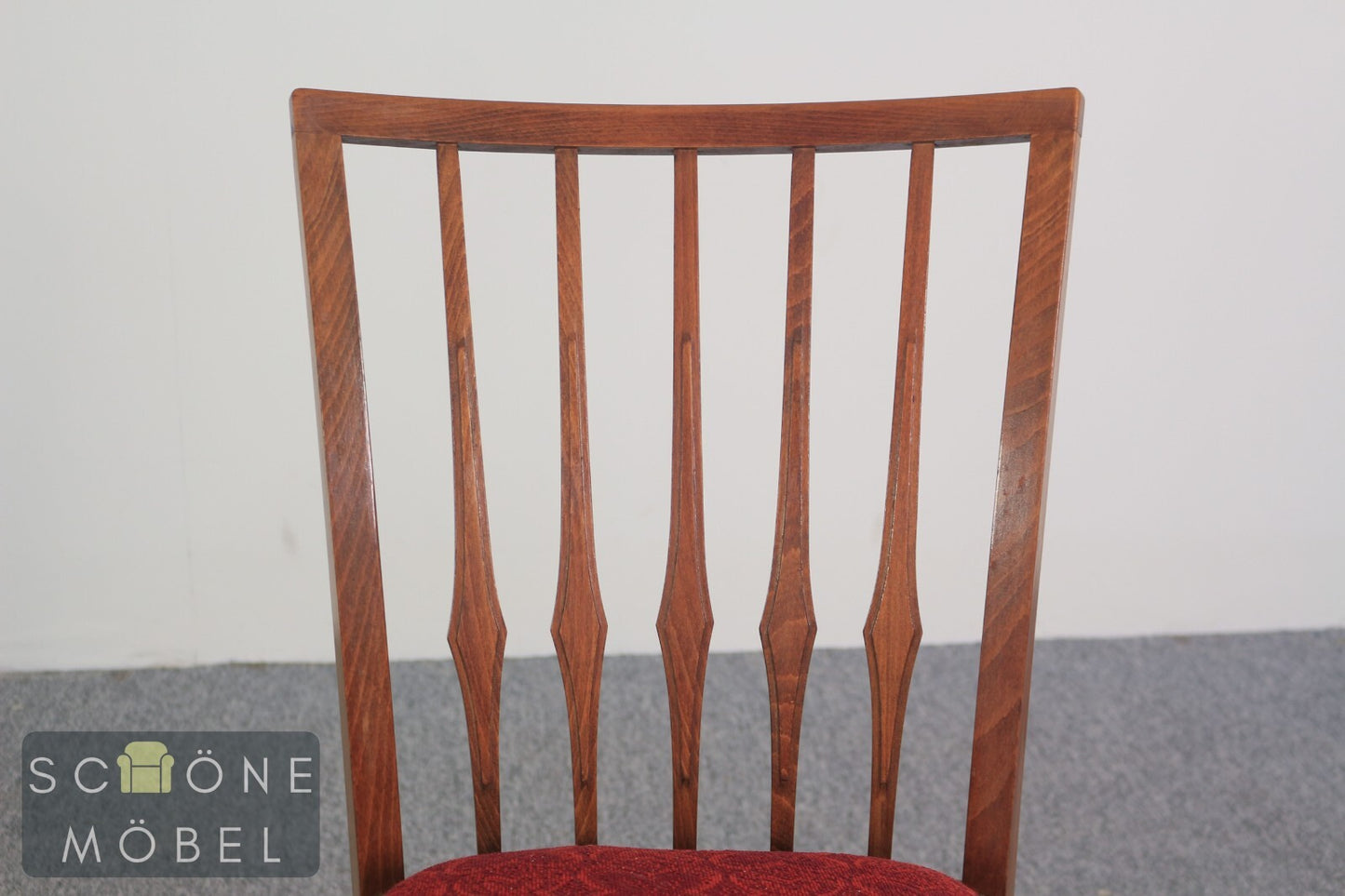 Vintage Stuhl Retro Esszimmer Chair Mid-Century Holzstuhl Skandinavisch