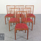 Vintage Stuhl Retro Esszimmer Chair Mid-Century Holzstuhl Skandinavisch