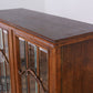 Antike Jugendstil Vitrine Bücherschrank Glasvitrine Eiche massiv Schrank