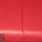 KOINOR Designersofa Leder rot 2er Sofa Echtleder Couch Couchgarnitur 2 Sitzer