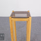 2er Set Blumensäule Rattan Blumenständer Beistelltisch Podest Bambus Vintage