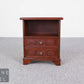 Nachttisch Beistellschrank Massivholz Kommode Vintage Kolonial Stil