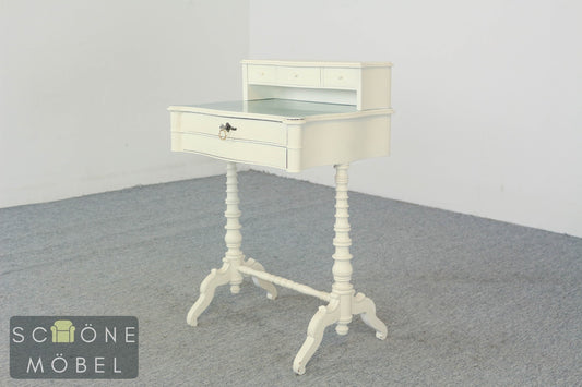 Vintage Damen- Schreibtisch Beistelltisch im Landhausstil Sekretär Schminktisch