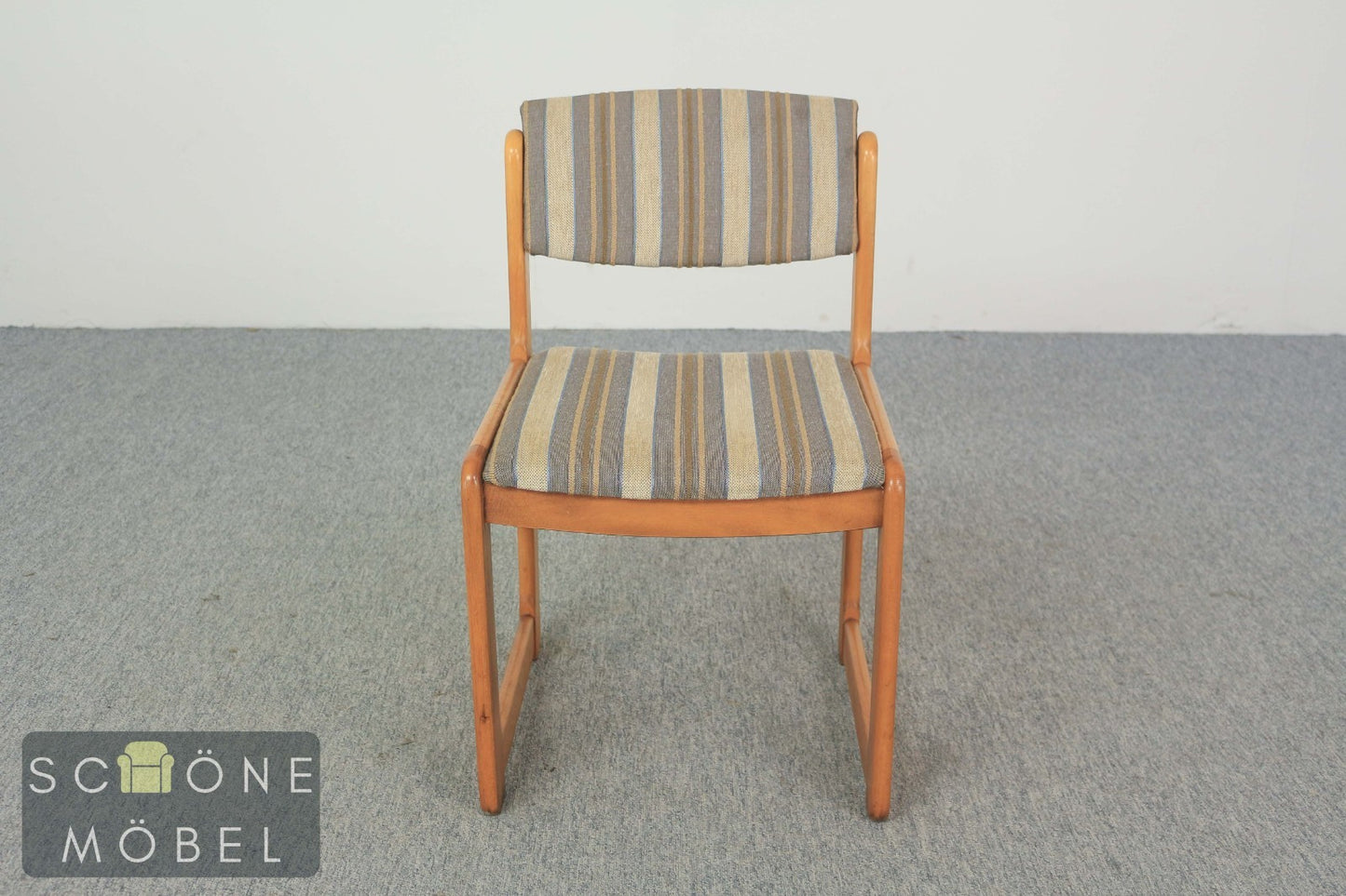 4 Danish Design Vintage Stühle Mid-Century Modern Essstühle Stuhl 60er Jahre