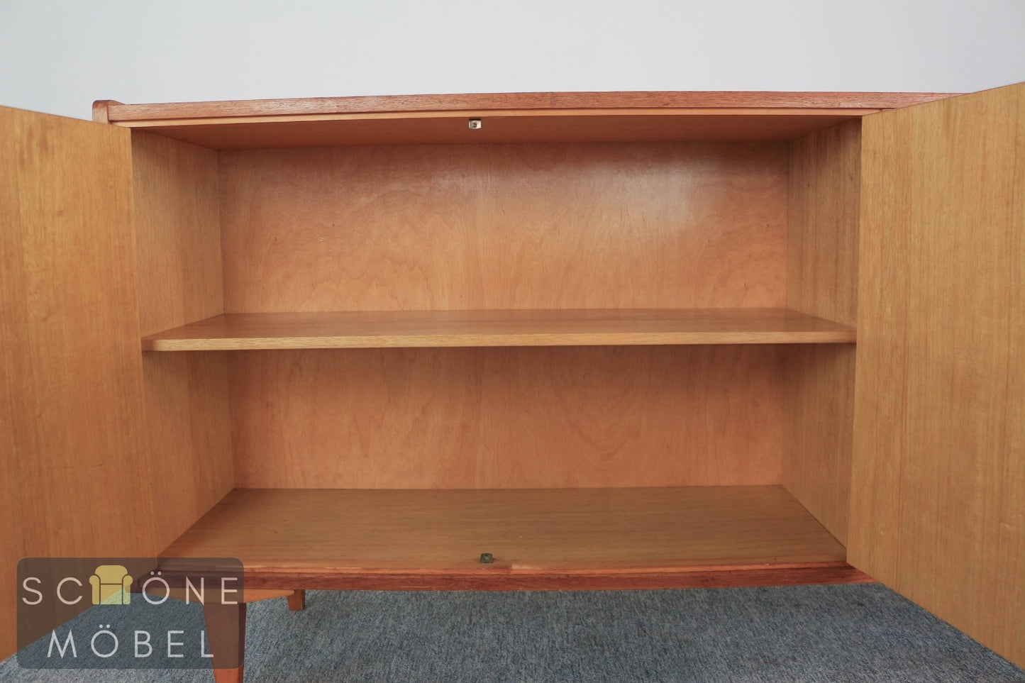 Mid Century Stil Vintage Sideboard 60er Jahre Holz Kommode Anrichte Retro