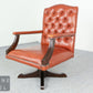 Hübscher Chesterfield Sessel Ledersessel Echtleder 1er Leder Armchair English