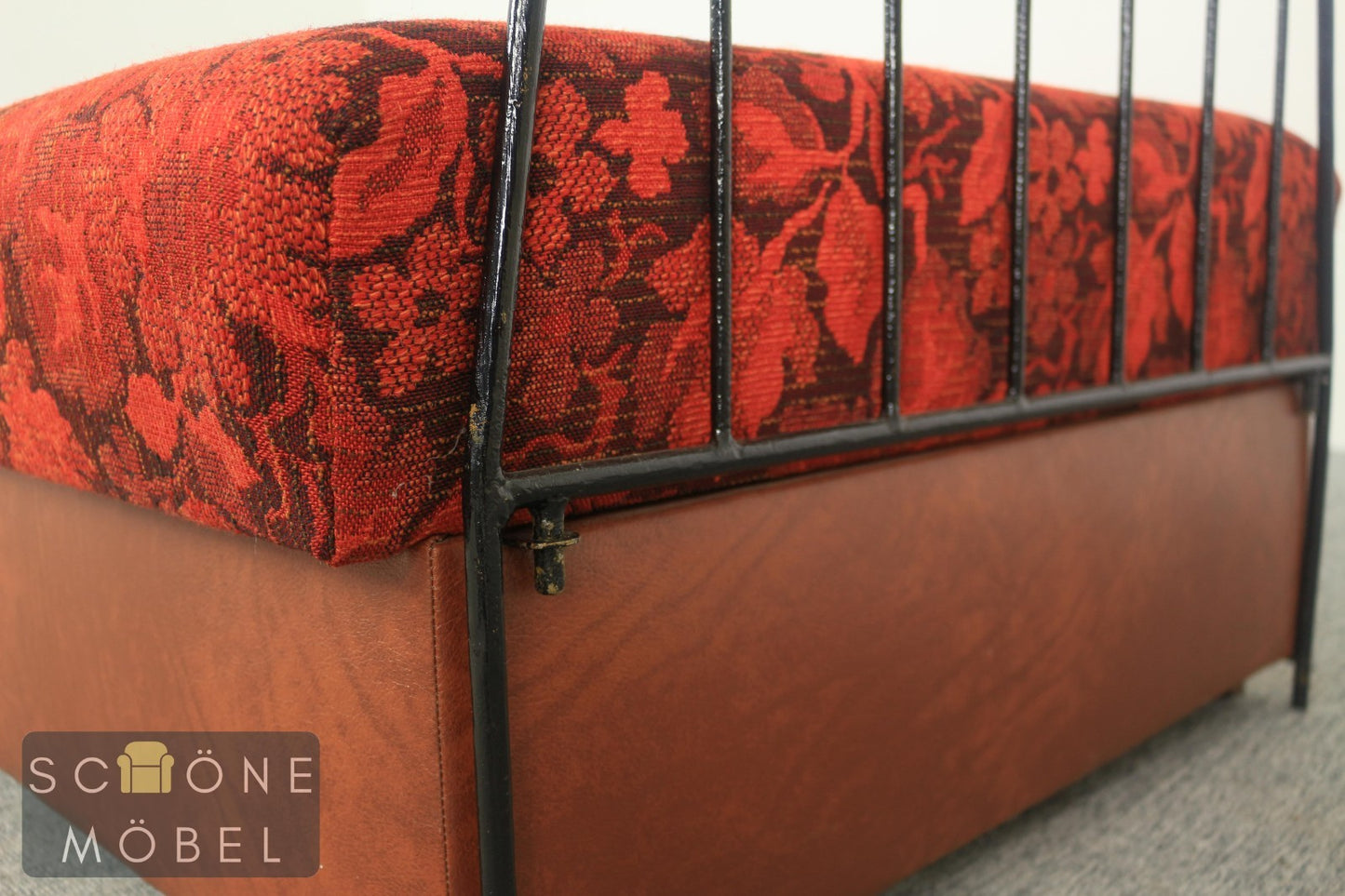 Retro Sofa Mid Century Schlafsofa Vintage Schlaf Couch 50er Daybad