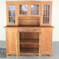 Schöner Jugendstil Küchenschrank Vintage Buffet Retro Küchenbuffet Massivholz
