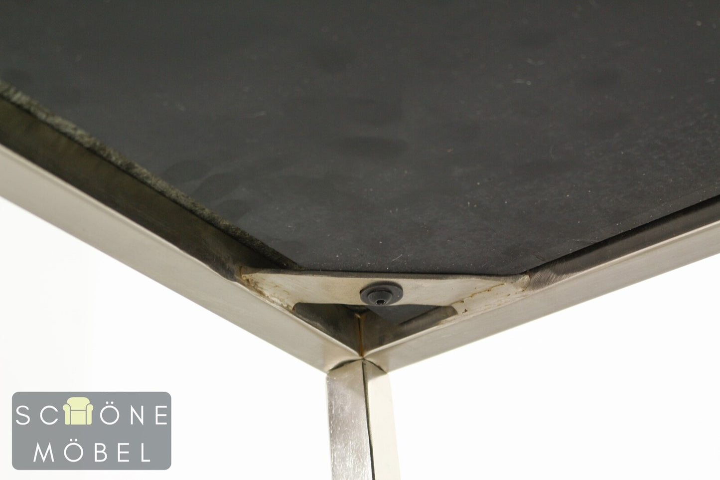 Couchtisch Marmorplatt schlichtes Design Sofa Tisch Industrial Table Metallbeine
