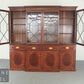 Edles Mahagoni Buffet im klassischen Design Vitrine Stauraum hochwertige Schrank