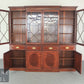 Edles Mahagoni Buffet im klassischen Design Vitrine Stauraum hochwertige Schrank