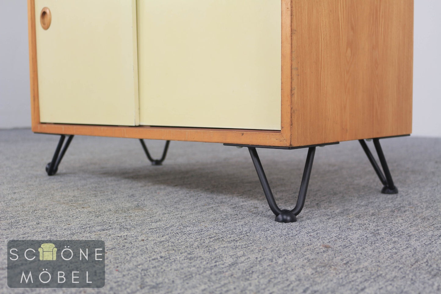 50er Jahre Vintage Schränkchen Mid Century Retro Kommode Sideboard