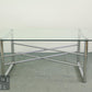 Glastisch Couchtisch Chrom Sofatisch Modernes Design Coffee Table Tisch