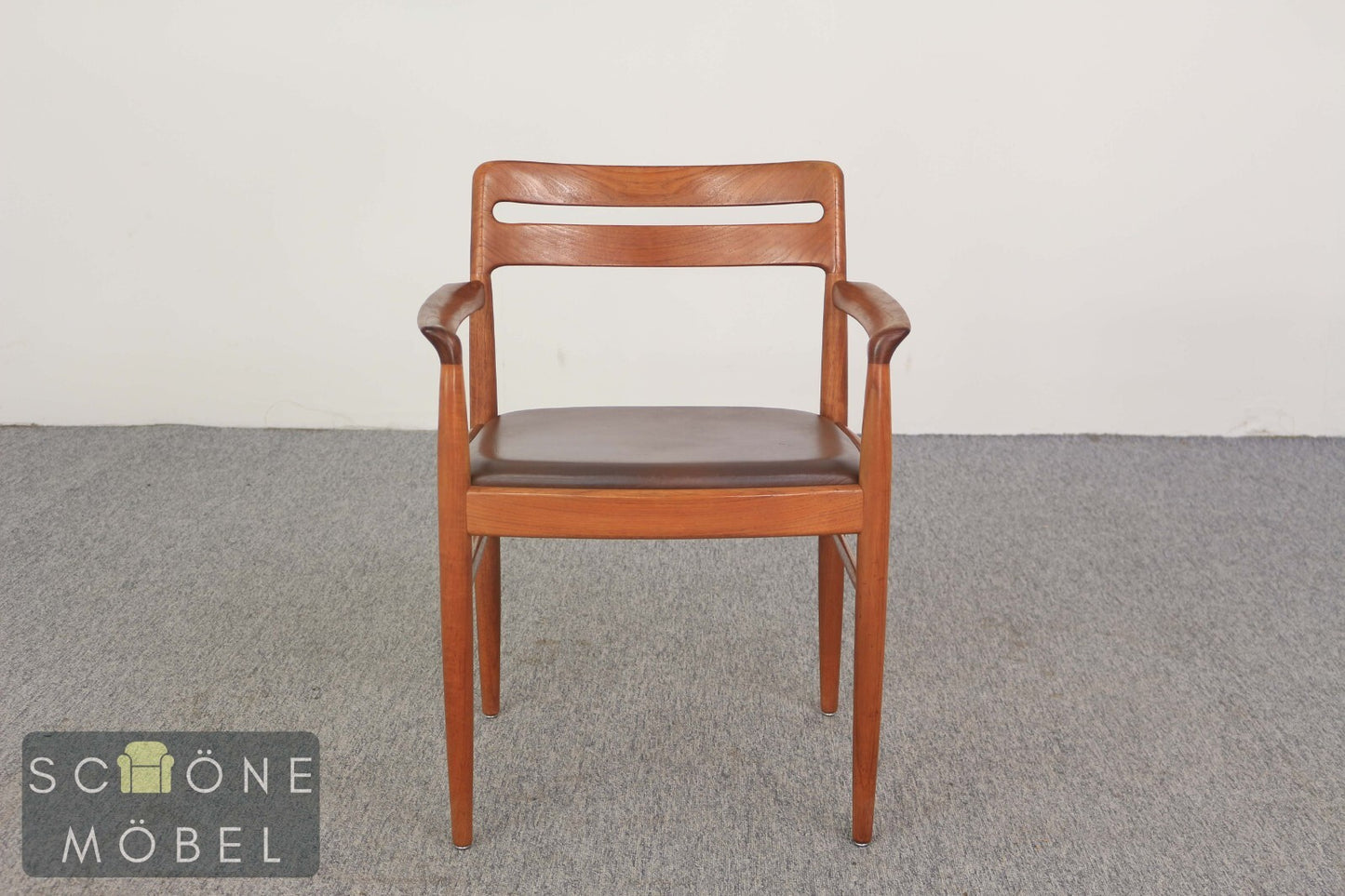 Danish Design Vintage Armlehnstuhl Mid Century Retro Stuhl 60er Jahre Leder