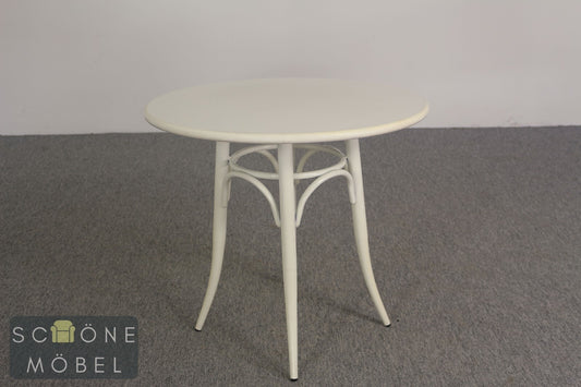 klassisch rustikaler Stil Beistelltisch Vintage Retro Tisch Mid Century Rund