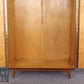 DDR Vintage Kleiderschrank Mid Century Garderobenschrank Holz 50er 60er