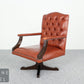 Hübscher Chesterfield Sessel Ledersessel Echtleder 1er Leder Armchair English