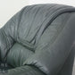 Bequemer Elastoform Leder Sessel Echtleder Armchair Fernsehsessel Moderner Stil