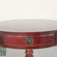 Eleganter Runder Regency Stil Beistelltisch im Biedermeier Stil Ablagetisch