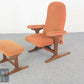 Moderner Designer Relaxsessel Mekanikk Ring Armchair Sessel Hocker