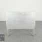 Elegante Silber Barock Kommode Hollywood Regency Vintage Beistellmöbel