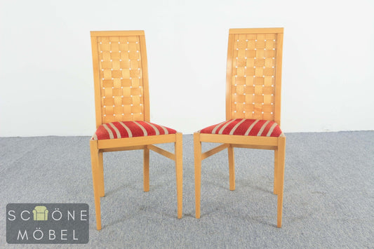 Hübsche 4er Set Vintage Stühle Retro Esszimmer Stuhl Dining Chair