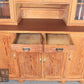 Schöner Jugendstil Küchenschrank Vintage Buffet Retro Küchenbuffet Massivholz