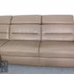 Bequemes Designer Ecksofa Ledersofa Echtleder Sofa Moderne Couch Leder 5 sitzer