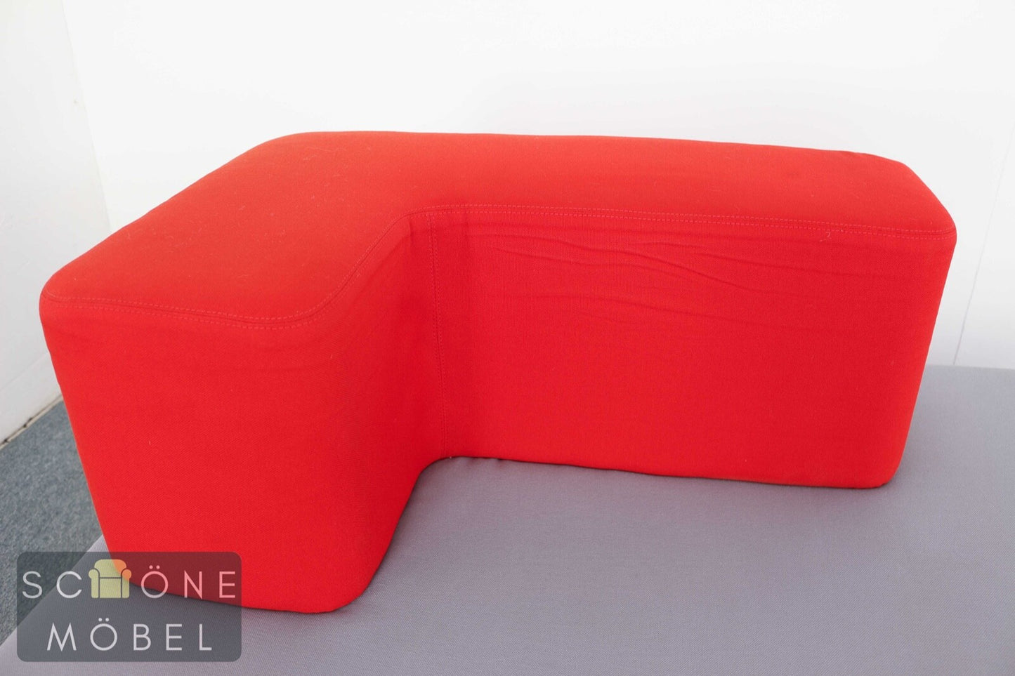 Modernes Steelcase Designer Sofa 3 Sitzer 3er Büro Couch Made in France