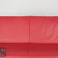 KOINOR Designersofa Leder rot 2er Sofa Echtleder Couch Couchgarnitur 2 Sitzer
